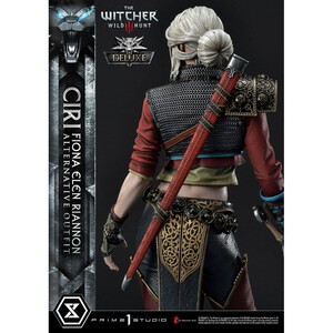 Prime 1 Studio Witcher 3 Wild Hunt 1/4 Scale Premium Masterline Ciri Fiona Elen Riannon Alternative Outfit Deluxe Bonus Version 