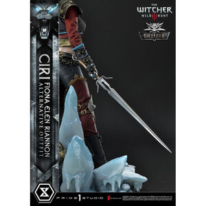 Prime 1 Studio Witcher 3 Wild Hunt 1/4 Scale Premium Masterline Ciri Fiona Elen Riannon Alternative Outfit Deluxe Bonus Version 