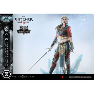 Prime 1 Studio Witcher 3 Wild Hunt 1/4 Scale Premium Masterline Ciri Fiona Elen Riannon Alternative Outfit Deluxe Bonus Version 