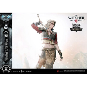 Prime 1 Studio Witcher 3 Wild Hunt 1/4 Scale Premium Masterline Ciri Fiona Elen Riannon Alternative Outfit Deluxe Bonus Version 