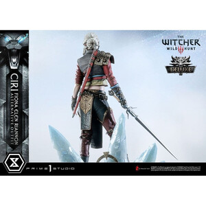 Prime 1 Studio Witcher 3 Wild Hunt 1/4 Scale Premium Masterline Ciri Fiona Elen Riannon Alternative Outfit Deluxe Bonus Version 