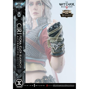 Prime 1 Studio Witcher 3 Wild Hunt 1/4 Scale Premium Masterline Ciri Fiona Elen Riannon Alternative Outfit Deluxe Bonus Version 