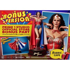 Prime 1 Studio Wonder Woman 1975 1/3 Scale Museum Masterline Wonder Woman (Lynda Carter) Bonus Version 