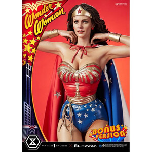 Prime 1 Studio Wonder Woman 1975 1/3 Scale Museum Masterline Wonder Woman (Lynda Carter) Bonus Version 