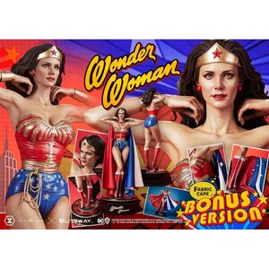 Prime 1 Studio Wonder Woman 1975 1/3 Scale Museum Masterline Wonder Woman (Lynda Carter) Bonus Version 