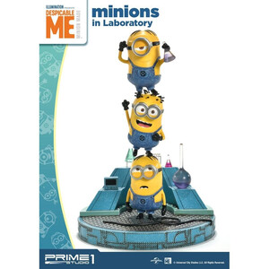 Prime 1 Studio Despicable Me Non Scale Prime Collectible Figures Minions in the Laboratory 
