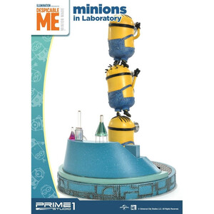Prime 1 Studio Despicable Me Non Scale Prime Collectible Figures Minions in the Laboratory 