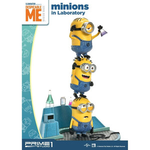 Prime 1 Studio Despicable Me Non Scale Prime Collectible Figures Minions in the Laboratory 