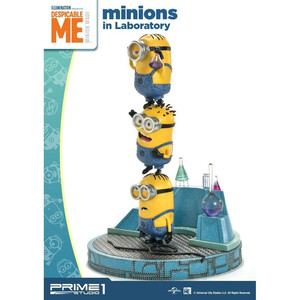 Prime 1 Studio Despicable Me Non Scale Prime Collectible Figures Minions in the Laboratory 