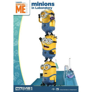 Prime 1 Studio Despicable Me Non Scale Prime Collectible Figures Minions in the Laboratory 