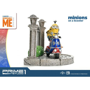 Prime 1 Studio Despicable Me Non Scale Prime Collectible Figures Minions on a Scooter 