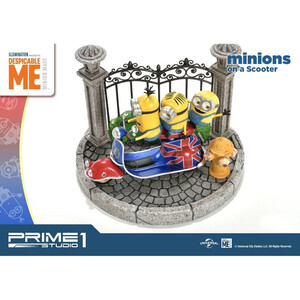 Prime 1 Studio Despicable Me Non Scale Prime Collectible Figures Minions on a Scooter 