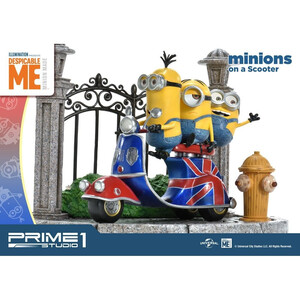Prime 1 Studio Despicable Me Non Scale Prime Collectible Figures Minions on a Scooter 