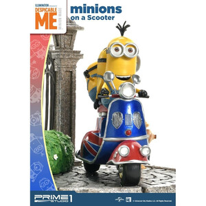 Prime 1 Studio Despicable Me Non Scale Prime Collectible Figures Minions on a Scooter 