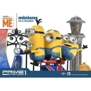 Prime 1 Studio Despicable Me Non Scale Prime Collectible Figures Minions on a Scooter 