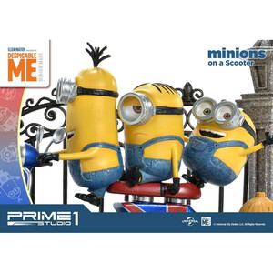 Prime 1 Studio Despicable Me Non Scale Prime Collectible Figures Minions on a Scooter 