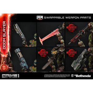 Prime 1 Studio Doom Eternal 1/3 Scale Ultimate Museum Masterline Doom Slayer Ultimate Version 