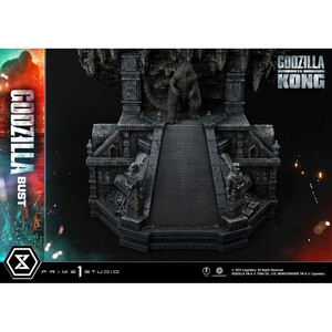 Prime 1 Studio Godzilla vs Kong Life Size Bust Godzilla Bonus Version 