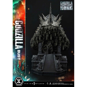 Prime 1 Studio Godzilla vs Kong Life Size Bust Godzilla Bonus Version 