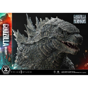 Prime 1 Studio Godzilla vs Kong Life Size Bust Godzilla Bonus Version 