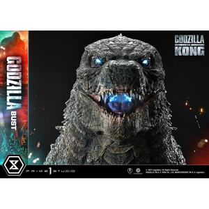 Prime 1 Studio Godzilla vs Kong Life Size Bust Godzilla Bonus Version 
