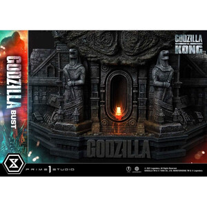 Prime 1 Studio Godzilla vs Kong Life Size Bust Godzilla Bonus Version 