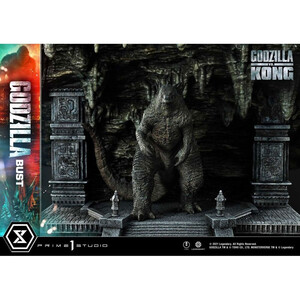 Prime 1 Studio Godzilla vs Kong Life Size Bust Godzilla Bonus Version 