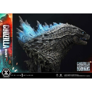 Prime 1 Studio Godzilla vs Kong Life Size Bust Godzilla Bonus Version 