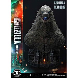 Prime 1 Studio Godzilla vs Kong Life Size Bust Godzilla Bonus Version 