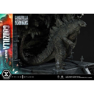 Prime 1 Studio Godzilla vs Kong Life Size Bust Godzilla Bonus Version 