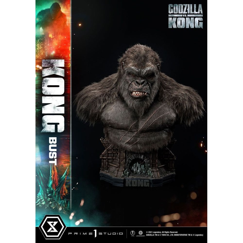 Prime 1 Studio Godzilla vs Kong Life Size Bust Kong 