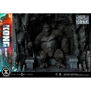Prime 1 Studio Godzilla vs Kong Life Size Bust Kong 