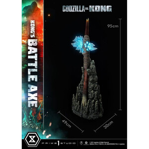 Prime 1 Studio Godzilla vs Kong Life Size Kong's Battle Axe 