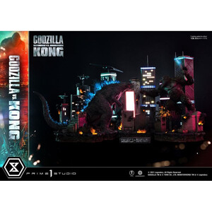 Prime 1 Studio Godzilla vs. Kong Ultimate Diorama Masterline Godzilla vs. Kong Final Battle 