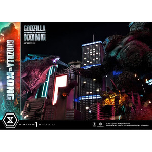 Prime 1 Studio Godzilla vs. Kong Ultimate Diorama Masterline Godzilla vs. Kong Final Battle 