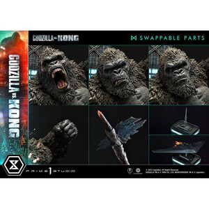 Prime 1 Studio Godzilla vs. Kong Ultimate Diorama Masterline Godzilla vs. Kong Final Battle 