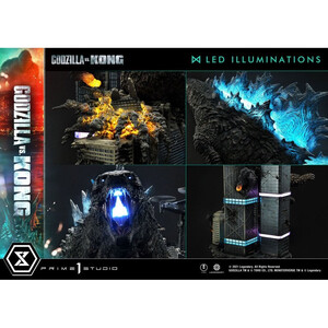 Prime 1 Studio Godzilla vs. Kong Ultimate Diorama Masterline Godzilla vs. Kong Final Battle 