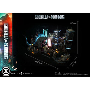 Prime 1 Studio Godzilla vs. Kong Ultimate Diorama Masterline Godzilla vs. Kong Final Battle 
