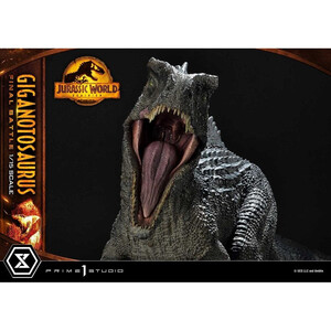 Prime 1 Studio Jurassic World Dominion 1/15 Scale Legacy Museum Collection Giganotosaurus Final Battle Bonus Version 