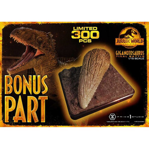 Prime 1 Studio Jurassic World Dominion 1/15 Scale Legacy Museum Collection Giganotosaurus Final Battle Bonus Version 