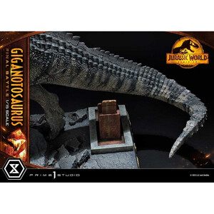 Prime 1 Studio Jurassic World Dominion 1/15 Scale Legacy Museum Collection Giganotosaurus Final Battle Bonus Version 