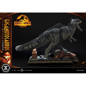 Prime 1 Studio Jurassic World Dominion 1/15 Scale Legacy Museum Collection Giganotosaurus Final Battle Regular Version 