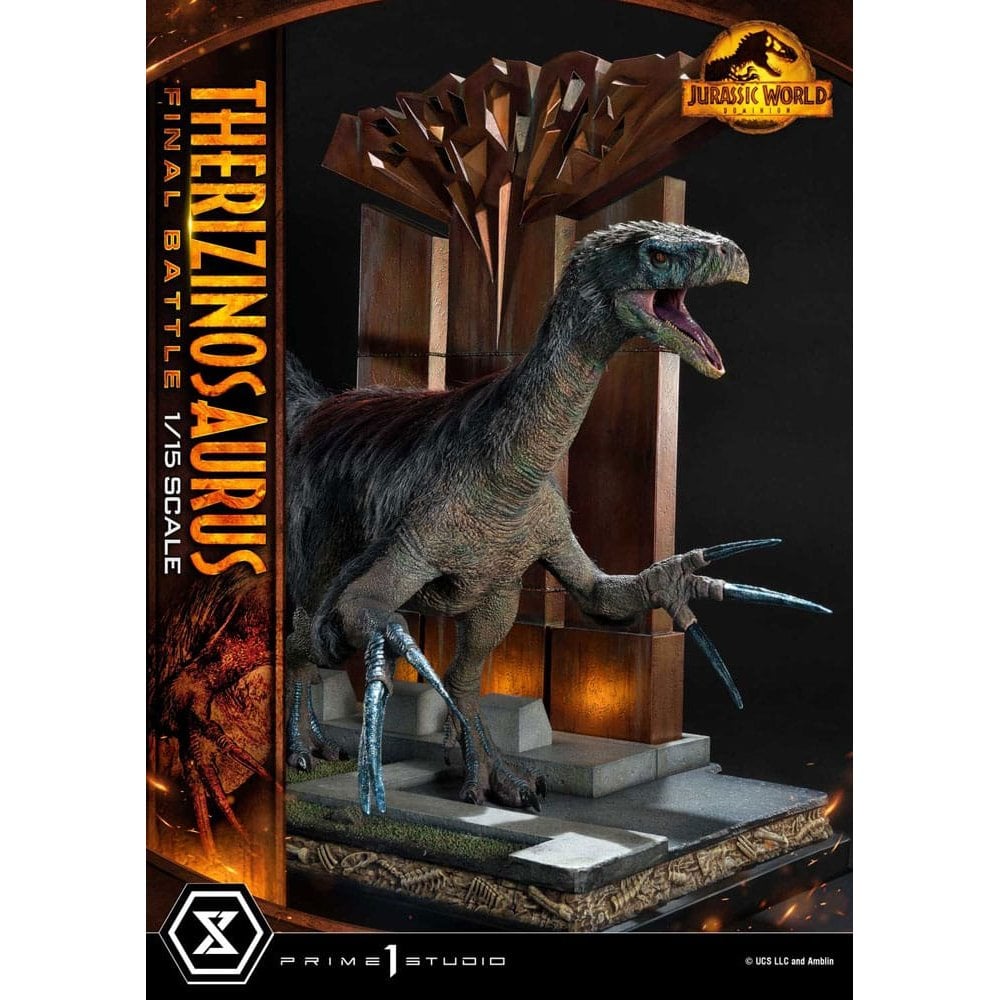 Prime 1 Studio Jurassic World Dominion 1/15 Scale Legacy Museum Collection Therizinosaurus Final Battle Bonus Version 