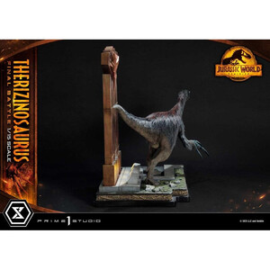 Prime 1 Studio Jurassic World Dominion 1/15 Scale Legacy Museum Collection Therizinosaurus Final Battle Bonus Version 