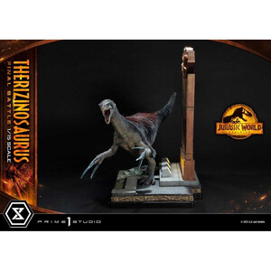 Prime 1 Studio Jurassic World Dominion 1/15 Scale Legacy Museum Collection Therizinosaurus Final Battle Bonus Version 
