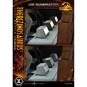 Prime 1 Studio Jurassic World Dominion 1/15 Scale Legacy Museum Collection Therizinosaurus Final Battle Bonus Version 