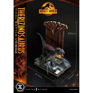 Prime 1 Studio Jurassic World Dominion 1/15 Scale Legacy Museum Collection Therizinosaurus Final Battle Regular Version 