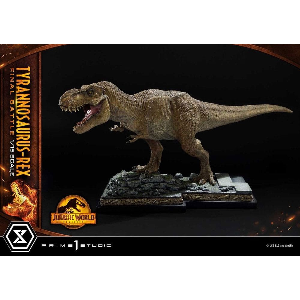Prime 1 Studio Jurassic World Dominion 1/15 Scale Legacy Museum Collection Tyrannosaurus-Rex Final Battle Regular Version 