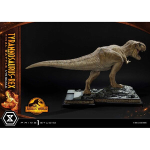 Prime 1 Studio Jurassic World Dominion 1/15 Scale Legacy Museum Collection Tyrannosaurus-Rex Final Battle Regular Version 