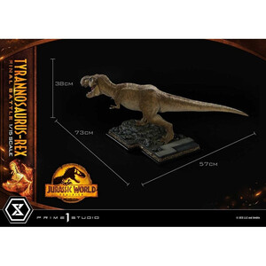 Prime 1 Studio Jurassic World Dominion 1/15 Scale Legacy Museum Collection Tyrannosaurus-Rex Final Battle Regular Version 